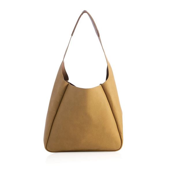 Maya Shoulder Bag - Honey With Brown