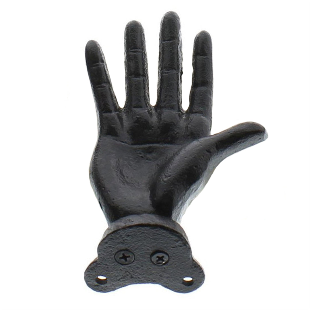 Right Hand Wall Hook BLK