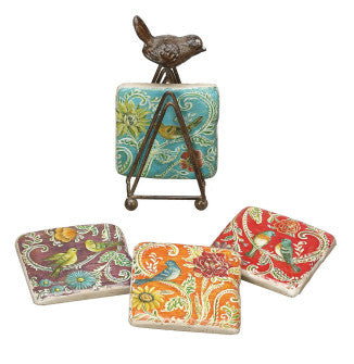 Bird Coasters with Bird stand - Across The Way