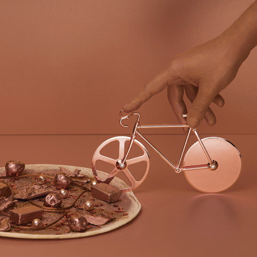 The Fixie Pizza Cutter, Copper