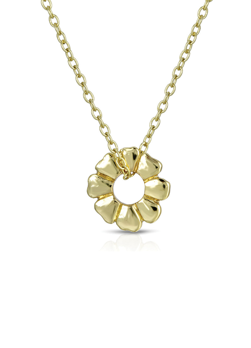 Gold Flower Necklace