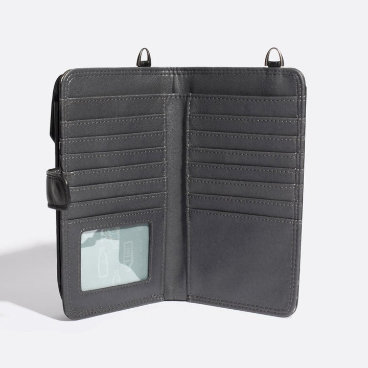 Rae Crossbody - Black Croc