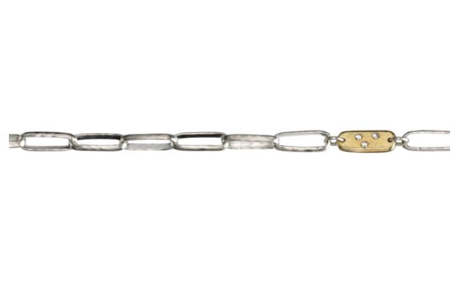 Seppo Station Chain Silver 24in