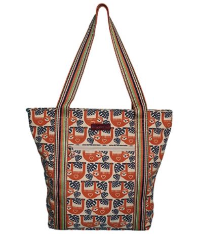 Striped Tote Sloth