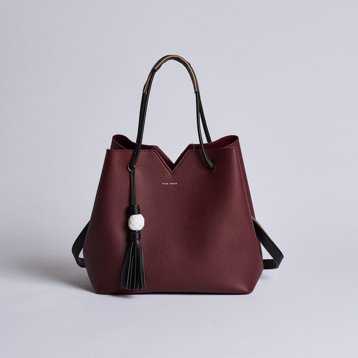 Jasmine Bag - Burgundy - Across The Way