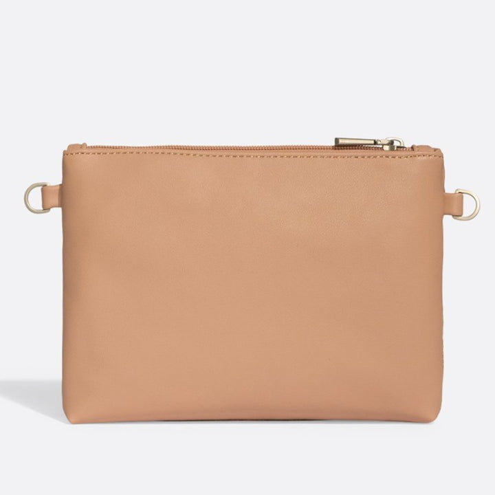 Nicole Pouch Small - Apricot /  Cork